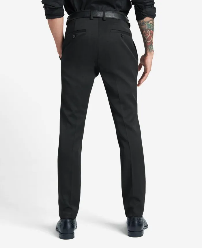 Kenneth Cole Dress Pants Men Stretch Urban Heather SlimFit Flex Waistband Dress Pant Black Kenneth Cole Dress Pants Men Stretch Urban Heather SlimFit Flex Waistband Dress Pant Black