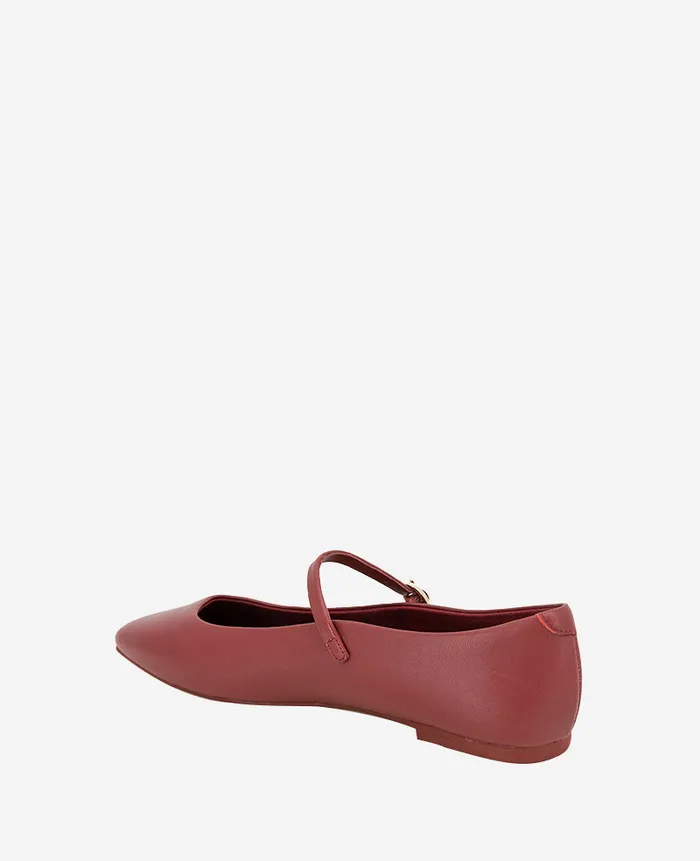 Kenneth Cole Flats and Loafers Women Jasper Leather Ballet Flat Rio Red Leather Kenneth Cole Flats and Loafers Women Jasper Leather Ballet Flat Rio Red Leather