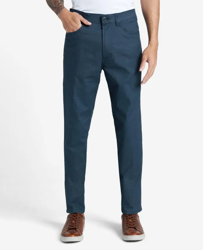 Kenneth Cole Pants Men The 5Pocket Stretch Pant With Flex Waistband Indigo Kenneth Cole Pants Men The 5Pocket Stretch Pant With Flex Waistband Indigo