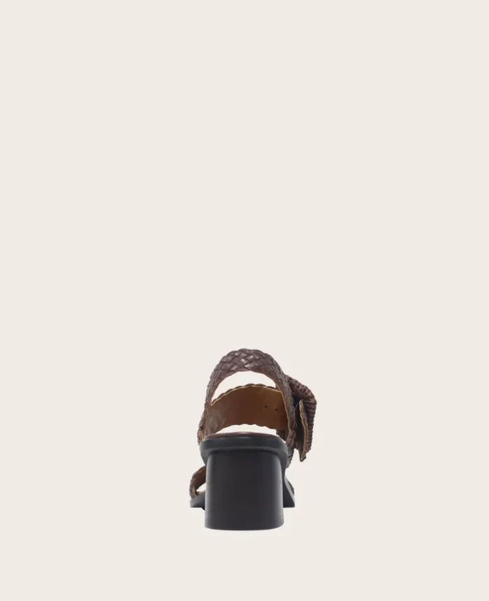 Kenneth Cole Sandals and Wedges Women GENTLE SOULS Madylyn Woven Heel Sandal Chocolate Kenneth Cole Sandals and Wedges Women GENTLE SOULS Madylyn Woven Heel Sandal Chocolate