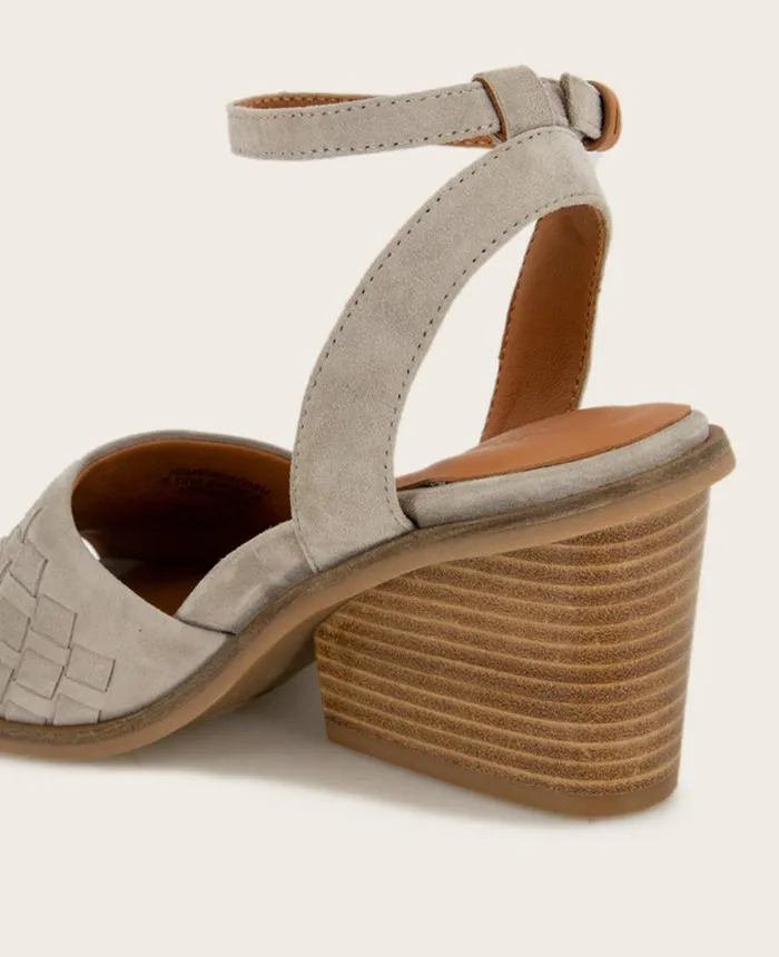 Kenneth Cole Sandals and Wedges Women GENTLE SOULS Nadia Leather Wedge Sandal Mushroom Suede Kenneth Cole Sandals and Wedges Women GENTLE SOULS Nadia Leather Wedge Sandal Mushroom Suede