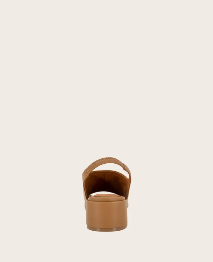 Kenneth Cole Sandals and Wedges Women GENTLE SOULS Penny Block Heel Slingback Sandal Camel Kenneth Cole Sandals and Wedges Women GENTLE SOULS Penny Block Heel Slingback Sandal Camel