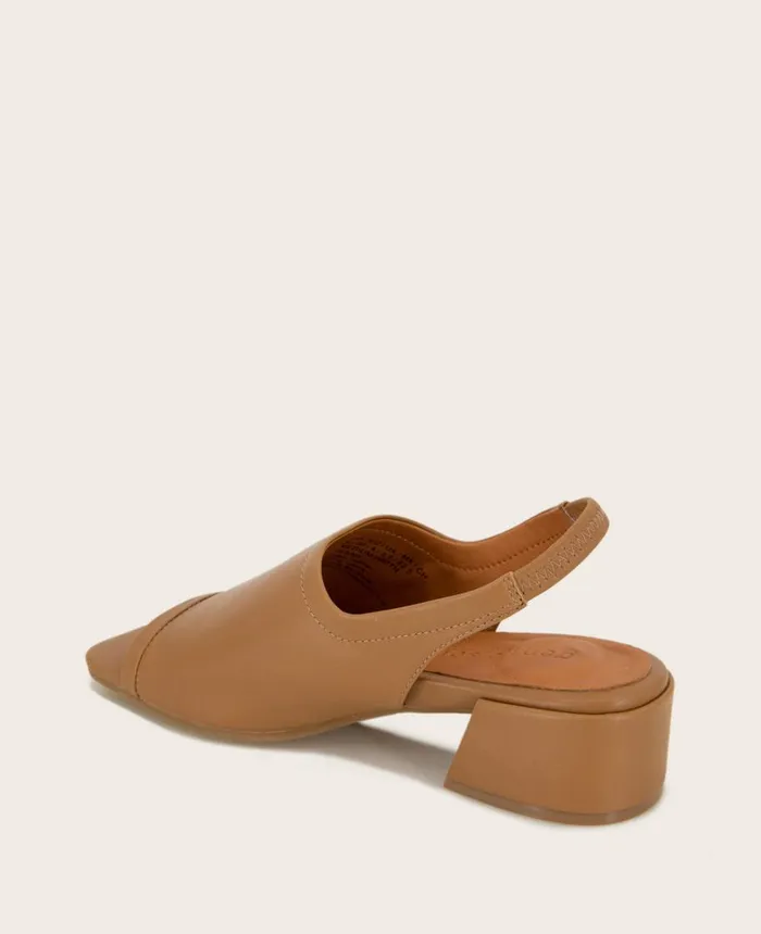 Kenneth Cole Sandals and Wedges Women GENTLE SOULS Penny Block Heel Slingback Sandal Camel Kenneth Cole Sandals and Wedges Women GENTLE SOULS Penny Block Heel Slingback Sandal Camel