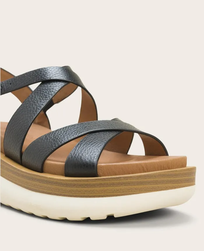 Kenneth Cole Sandals and Wedges Women GENTLE SOULS Reebha Leather Platform Sandal Black Kenneth Cole Sandals and Wedges Women GENTLE SOULS Reebha Leather Platform Sandal Black