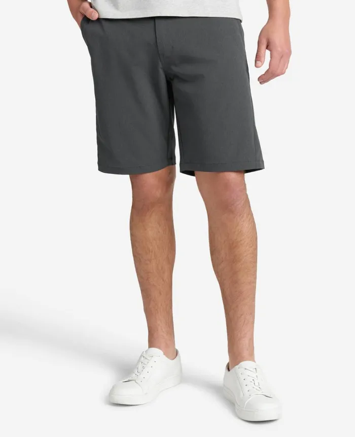 Kenneth Cole Shorts Men Performance Tech Short Dark Grey Kenneth Cole Shorts Men Performance Tech Short Dark Grey