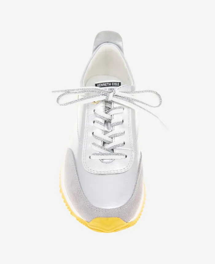 Kenneth Cole Sneakers Women Jamie Nylon Sneaker Silver Kenneth Cole Sneakers Women Jamie Nylon Sneaker Silver