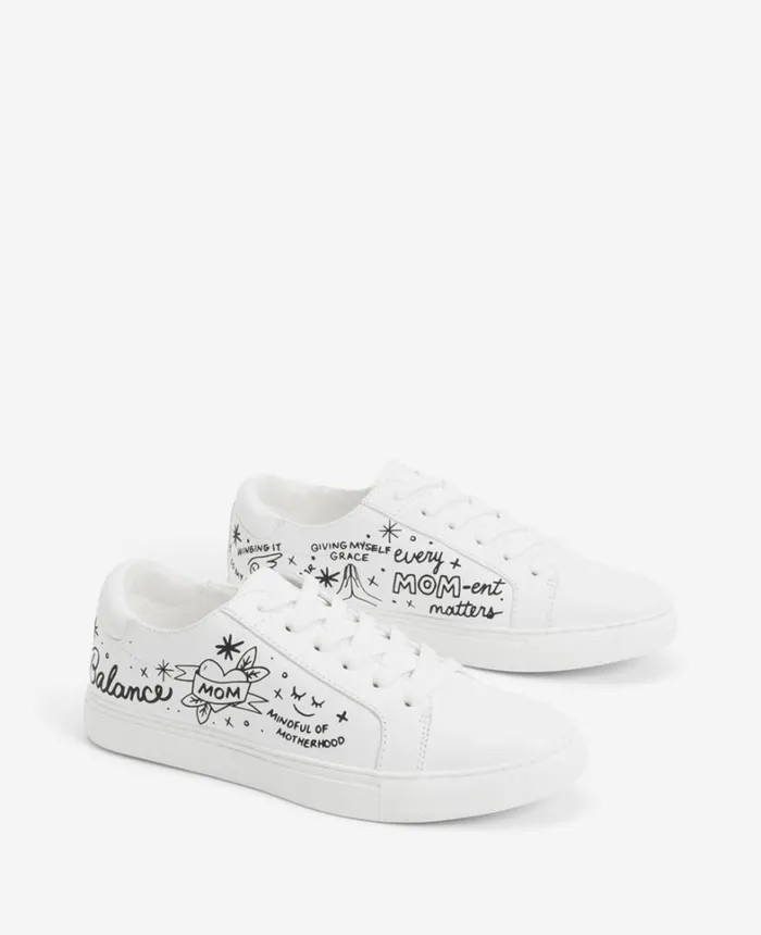 Kenneth Cole Sneakers Women Site Exclusive Sophia Chang 8211 Mom Sneaker White
