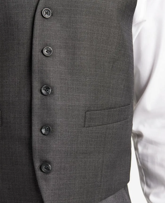 Kenneth Cole Suits and Suit Separates Men Ready Flex SlimFit Suit Separate Vest Gunmetal Kenneth Cole Suits and Suit Separates Men Ready Flex SlimFit Suit Separate Vest Gunmetal