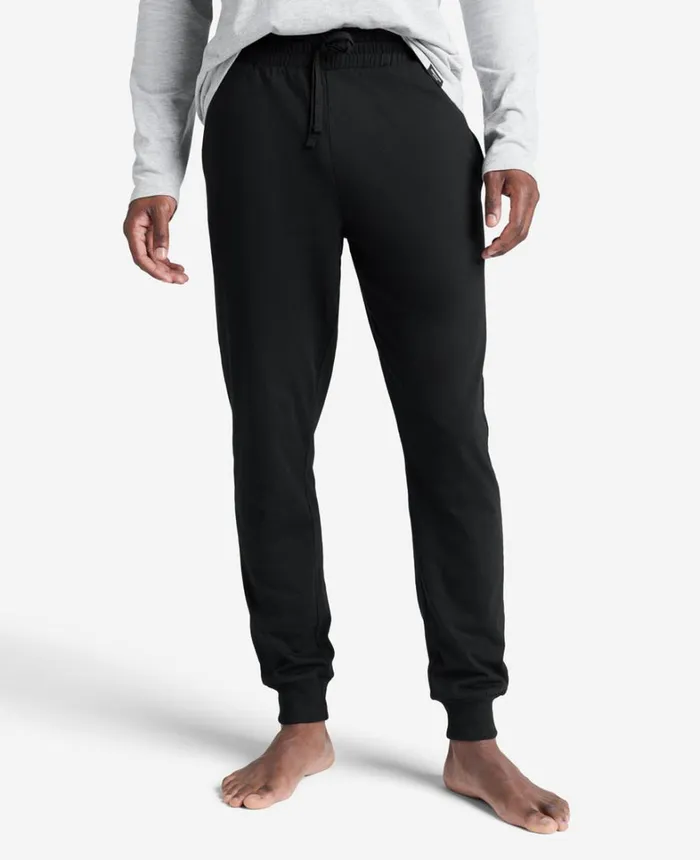 Kenneth Cole Underwear and Loungewear Men Loungewear Set Heather Grey Topblack Bottom Kenneth Cole Underwear and Loungewear Men Loungewear Set Heather Grey Topblack Bottom