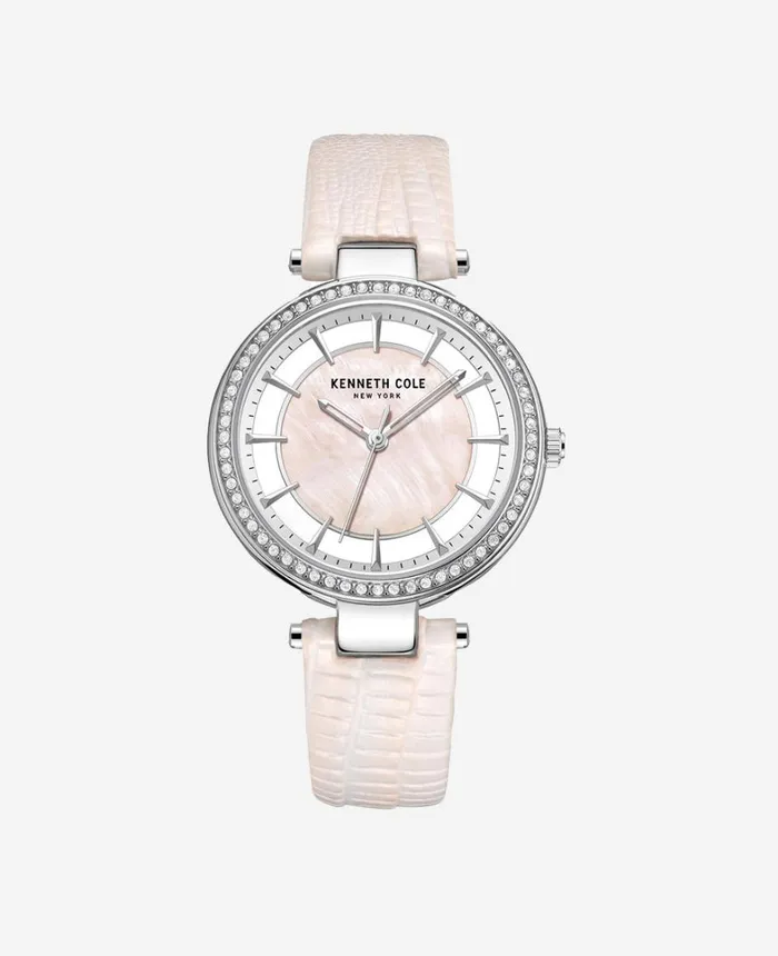 Kenneth Cole Watches Women Modern Classic Slim Water Resistant Leather Strap Watch Rose Gold Kenneth Cole Watches Women Modern Classic Slim Water Resistant Leather Strap Watch Rose Gold