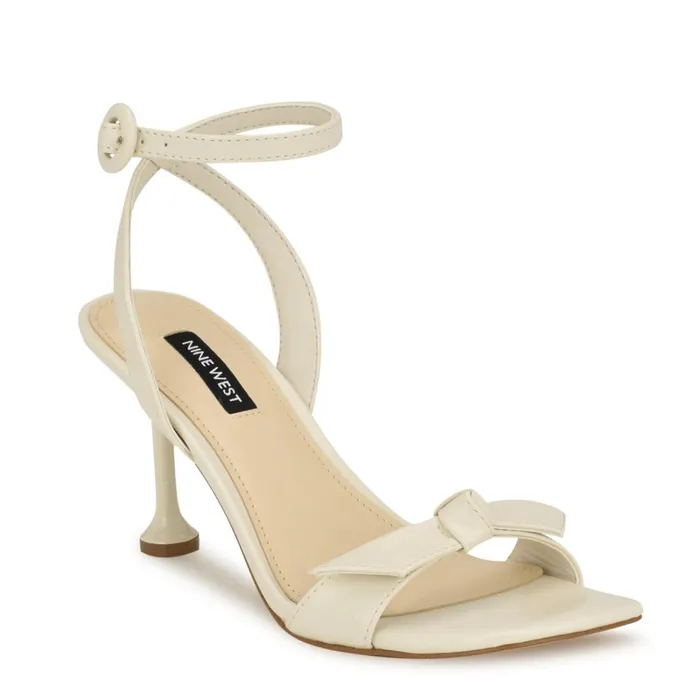 Kensta Bow Sandals Chic Cream Women Nine West Sandals Kensta Bow Sandals Chic Cream Women Nine West Sandals