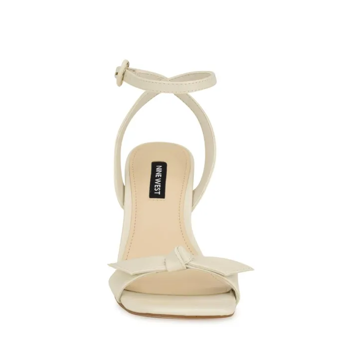 Kensta Bow Sandals Chic Cream Women Nine West Sandals Kensta Bow Sandals Chic Cream Women Nine West Sandals