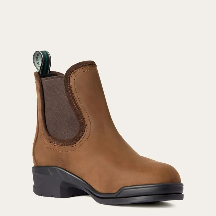 Keswick Steel Toe Paddock Boot Distressed Brown Women Ariat Booties