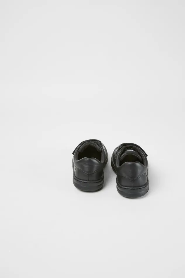 Kids Camper Sneakers Runner Black Leather And Textile Sneakers Kids Camper Sneakers Runner Black Leather And Textile Sneakers