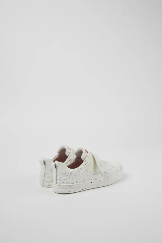 Kids Camper Sneakers Runner White Leather Sneaker Kids Camper Sneakers Runner White Leather Sneaker