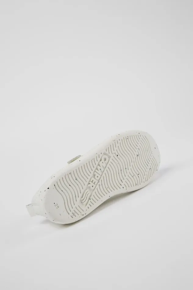 Kids Camper Sneakers Runner White Leather Sneaker Kids Camper Sneakers Runner White Leather Sneaker