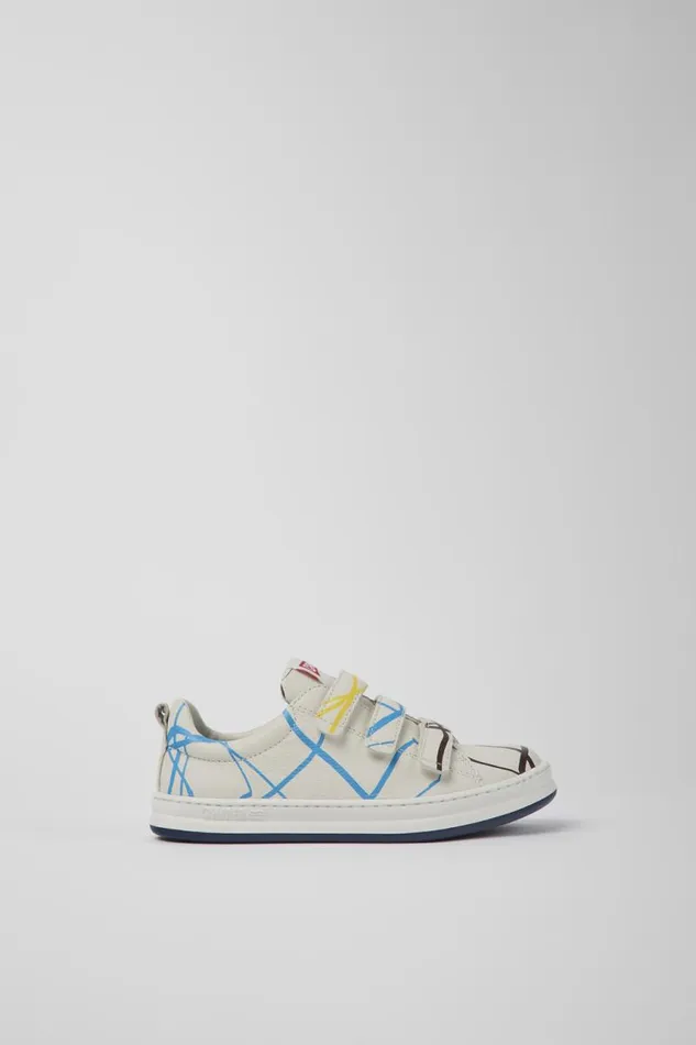 Kids Camper Sneakers Twins Multicolored Leather Sneakers For Kids