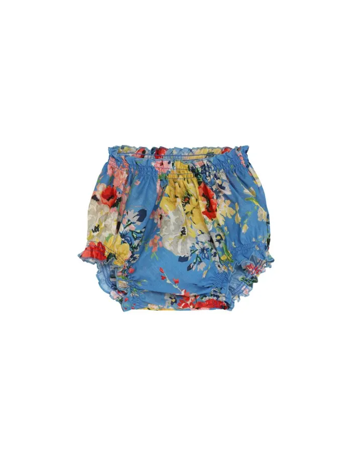 Kids Clothing Zimmermann Alight Bloomer Blue Floral