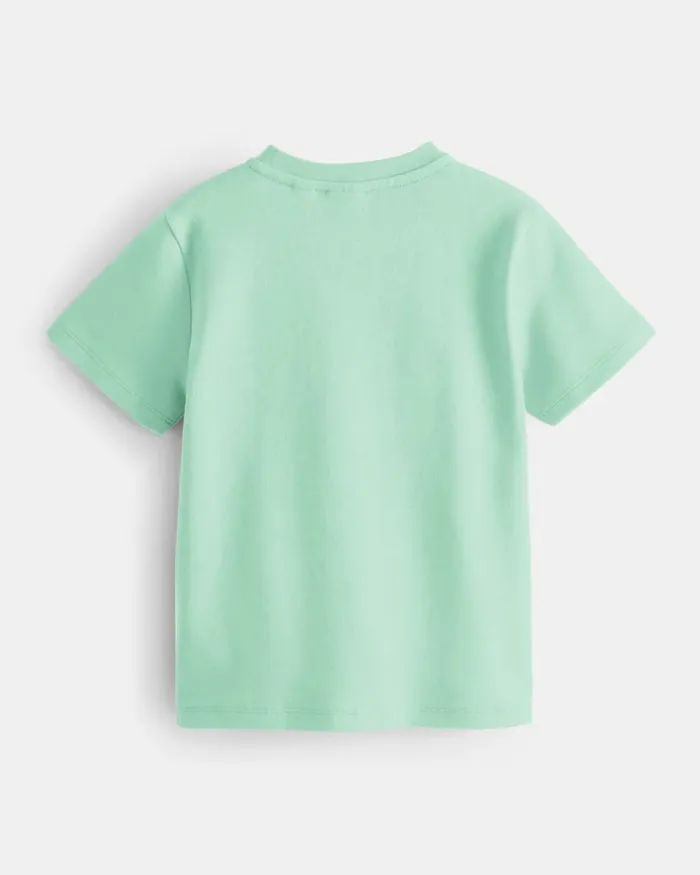 Kids GAVRIL 8211 Textured T Pattern TShirt Green Ted Baker Tops Kids GAVRIL 8211 Textured T Pattern TShirt Green Ted Baker Tops