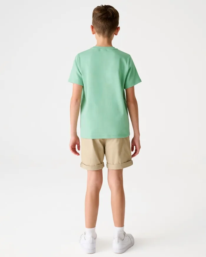 Kids GAVRIL 8211 Textured T Pattern TShirt Green Ted Baker Tops Kids GAVRIL 8211 Textured T Pattern TShirt Green Ted Baker Tops