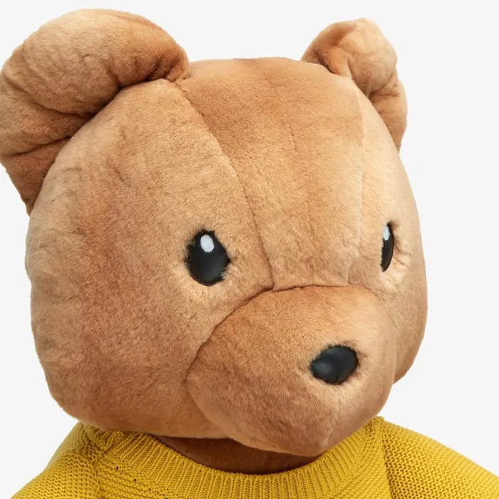 Kids Honey Coloured Sheared Mink Giant Teddy Bear Fendi Accessories