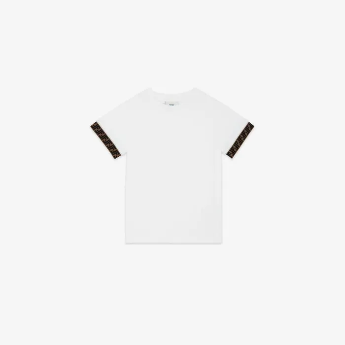 Kids Jersey Junior TShirt Fendi Ready To Wear