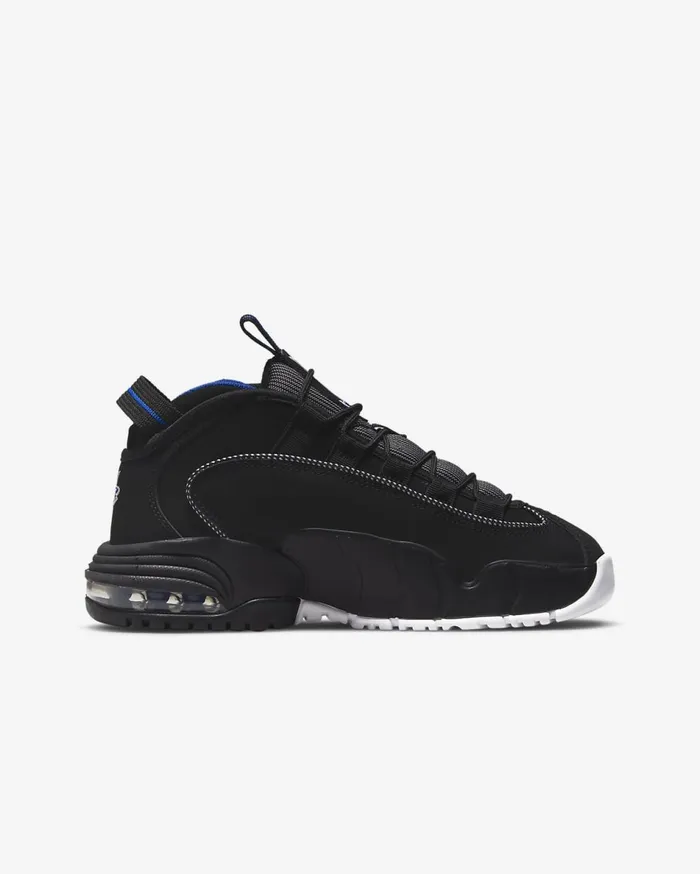 Kids Nike Air Max Penny BlackWhiteBlackVarsity Royal Nike Shoes 70 and Under