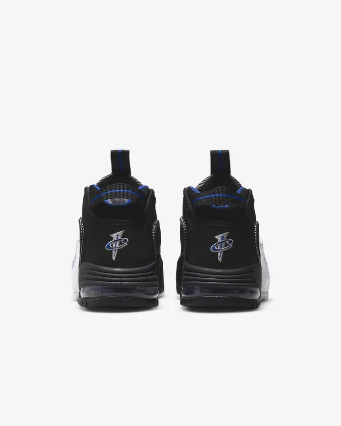 Kids Nike Air Max Penny BlackWhiteBlackVarsity Royal Nike Shoes 70 and Under