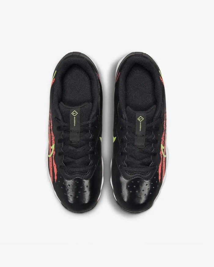 Kids Nike Alpha Huarache 4 Keystone BlackBright CrimsonPlatinum TintGhost Green Nike Shoes 70 and Under