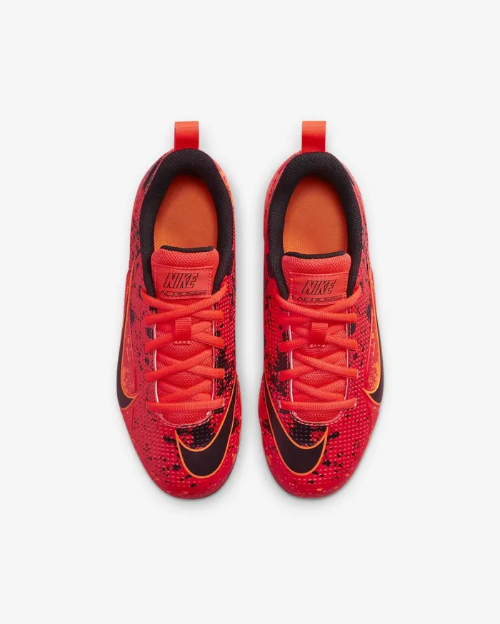 Kids Nike Alpha Huarache 8 Bright CrimsonTotal OrangeBlack Nike Shoes 70 and Under