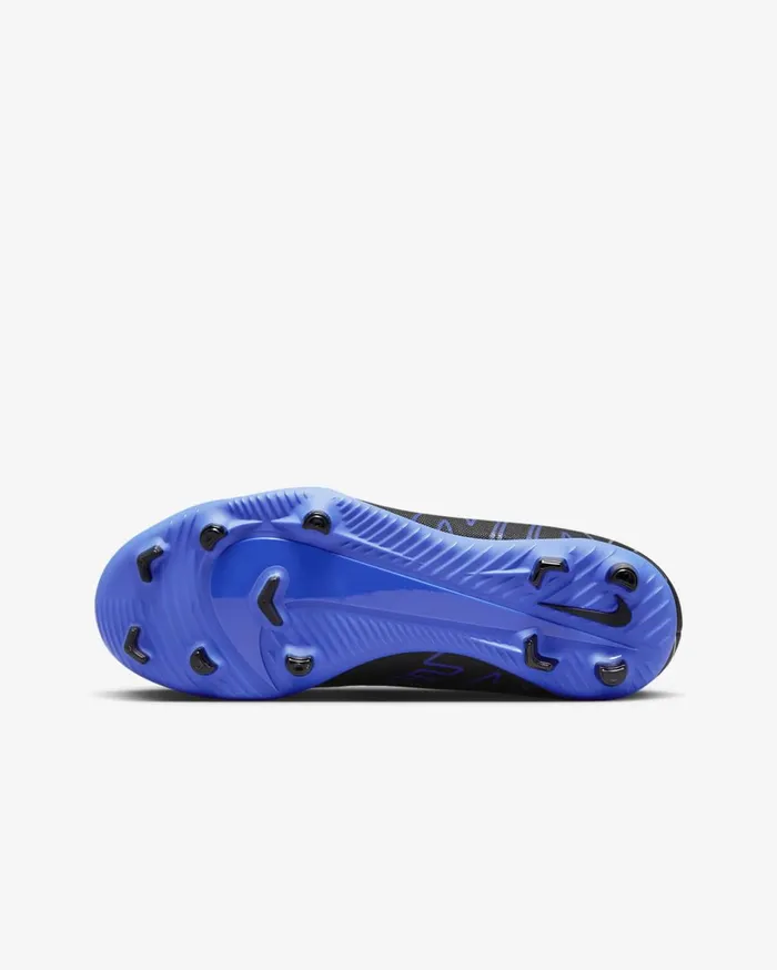 Kids Nike Jr Mercurial Superfly 9 Club BlackHyper RoyalChrome Nike Soccer