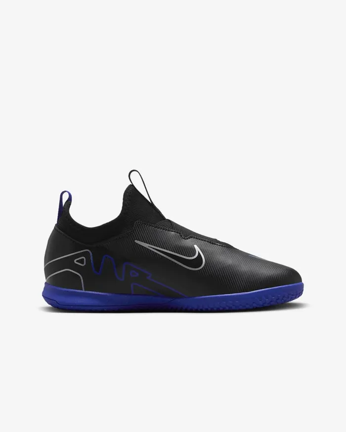 Kids Nike Jr Mercurial Vapor 15 Academy BlackHyper RoyalChrome Nike Soccer