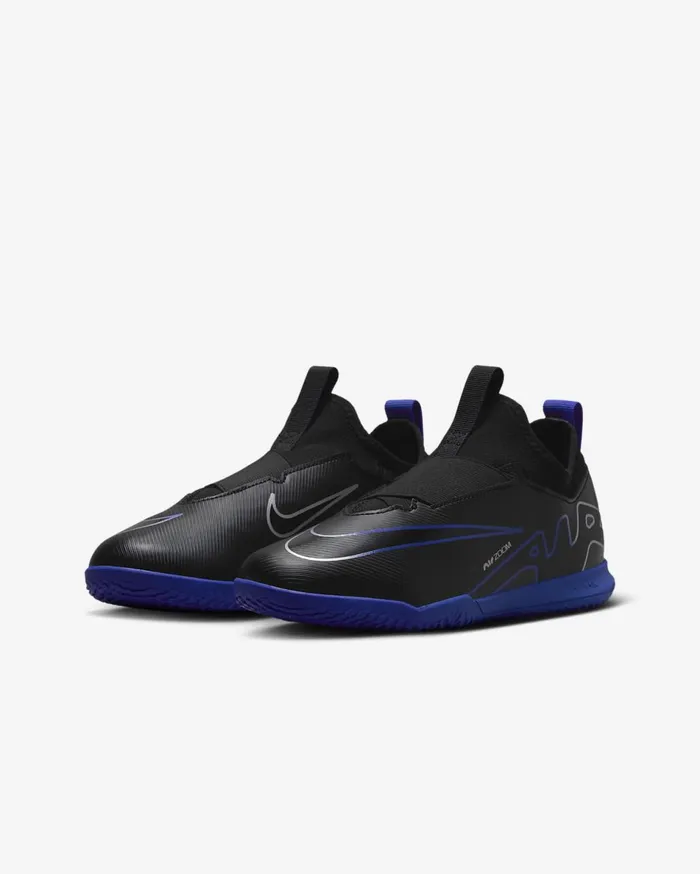 Kids Nike Jr Mercurial Vapor 15 Academy BlackHyper RoyalChrome Nike Soccer