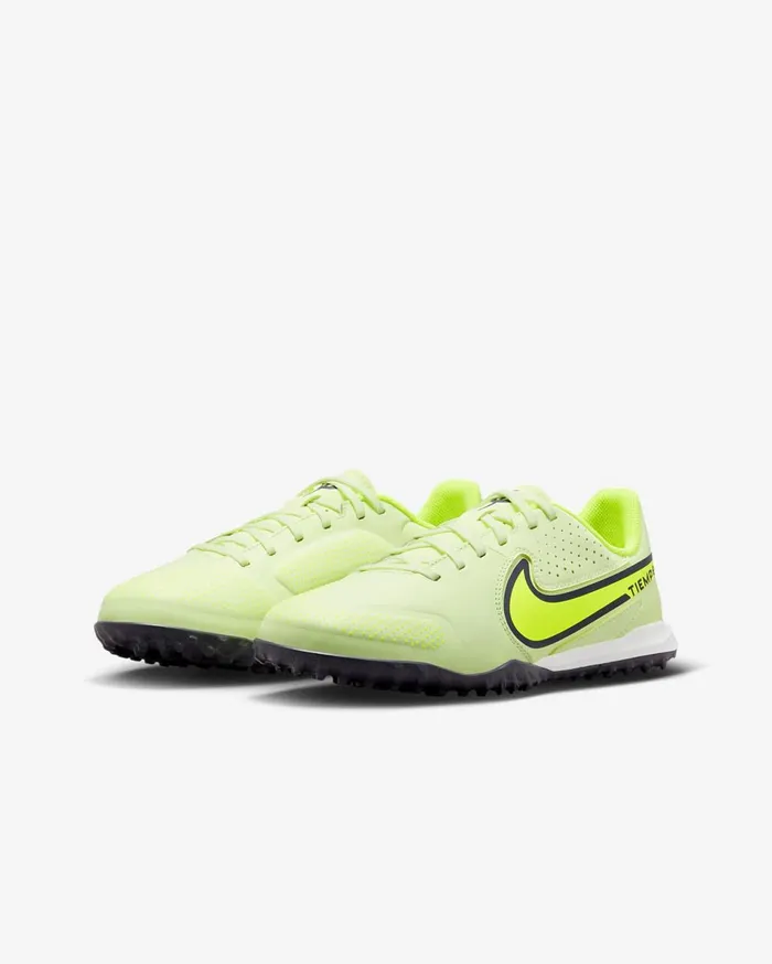 Kids Nike Jr Tiempo Legend 9 Academy TF Barely VoltSummit WhiteVolt Nike Soccer