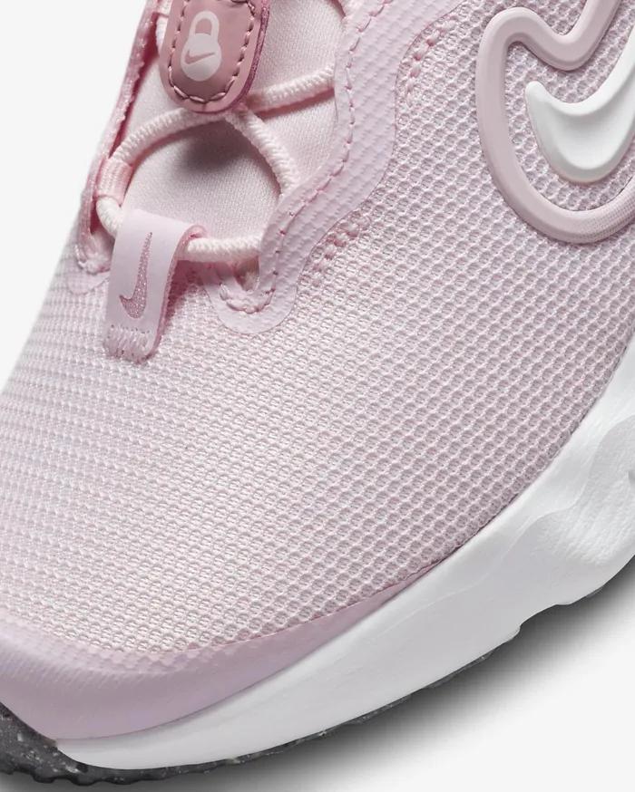 Kids Nike Run Flow Pink FoamElemental PinkWhite Nike Running
