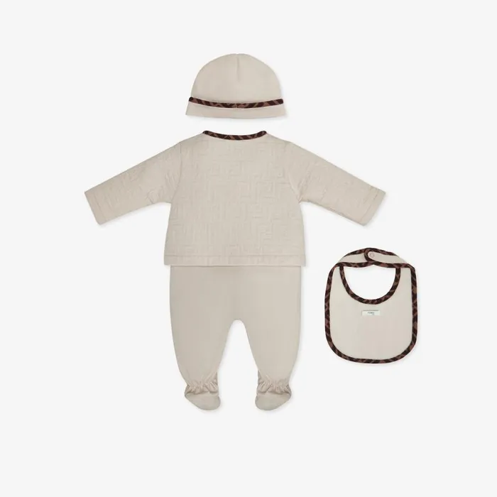 Kids Quilted Cotton Baby Kit Fendi Baby Boy