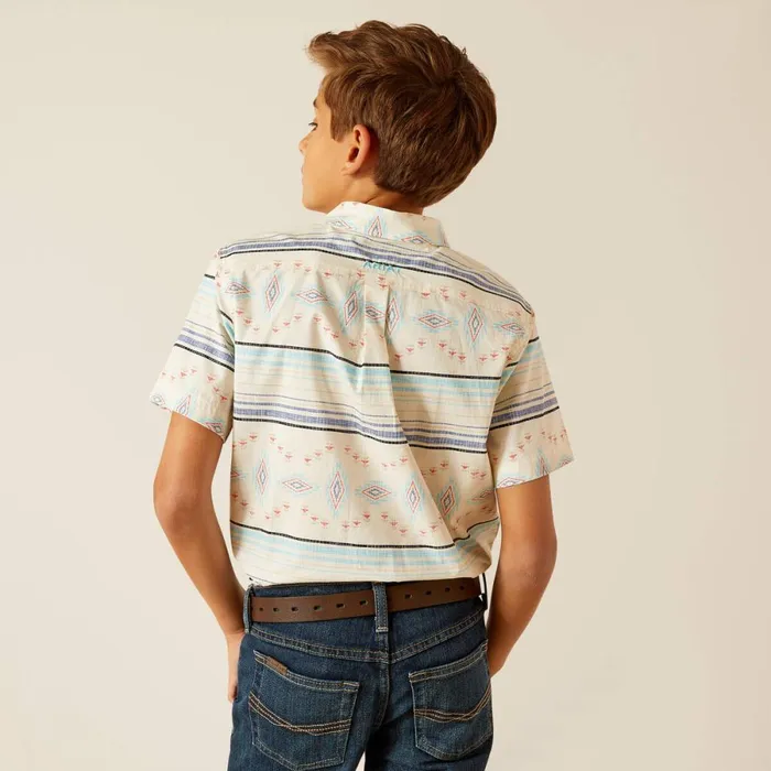 Koda Classic Fit Shirt Sandshell Kids Ariat Button Down Shirts Koda Classic Fit Shirt Sandshell Kids Ariat Button Down Shirts