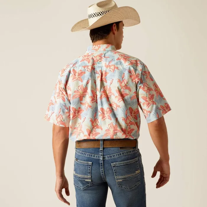 Kolr Classic Fit Shirt Sky Men Ariat Button Down Shirts Kolr Classic Fit Shirt Sky Men Ariat Button Down Shirts