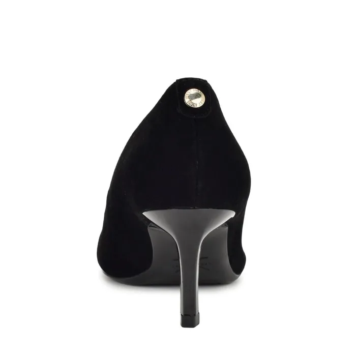 Kuna 92159 Pointy Toe Pumps Black Suede Women Nine West Pumps Kuna 92159 Pointy Toe Pumps Black Suede Women Nine West Pumps