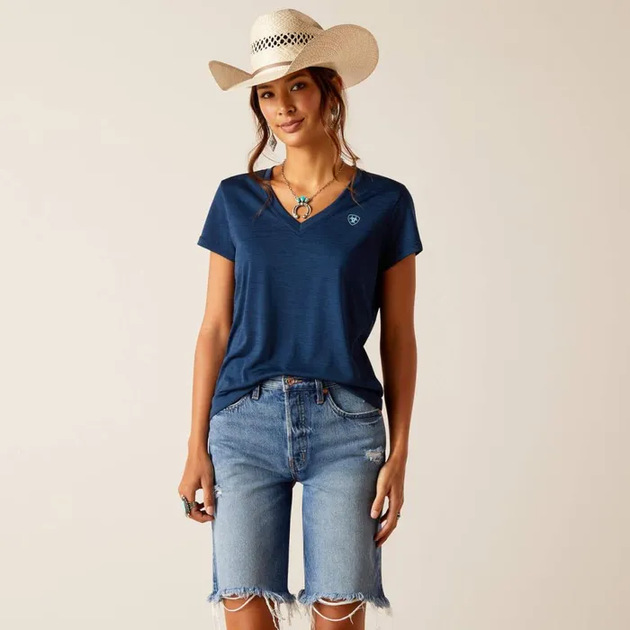 Laguna Patriot TShirt Navy Women Ariat TShirts and Tops