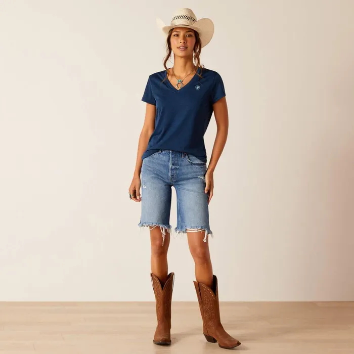 Laguna Patriot TShirt Navy Women Ariat TShirts and Tops