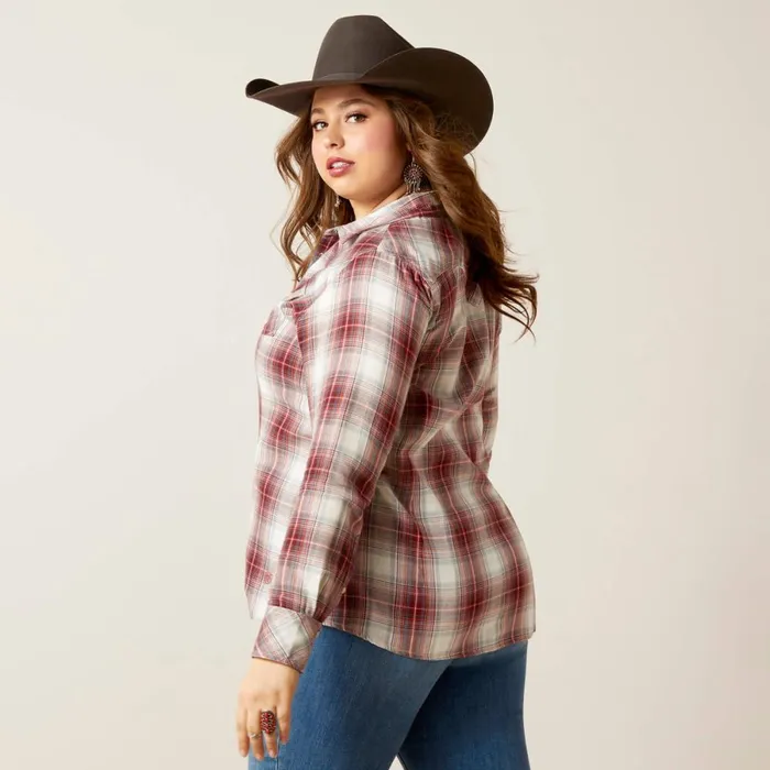 Laramie Shirt Laramie Plaid Women Ariat TShirts and Tops Laramie Shirt Laramie Plaid Women Ariat TShirts and Tops