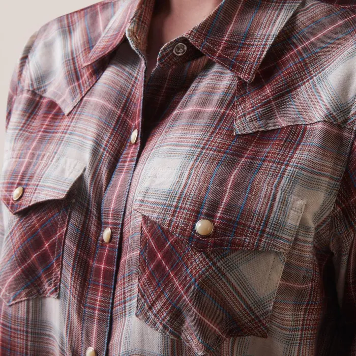 Laramie Shirt Laramie Plaid Women Ariat TShirts and Tops Laramie Shirt Laramie Plaid Women Ariat TShirts and Tops