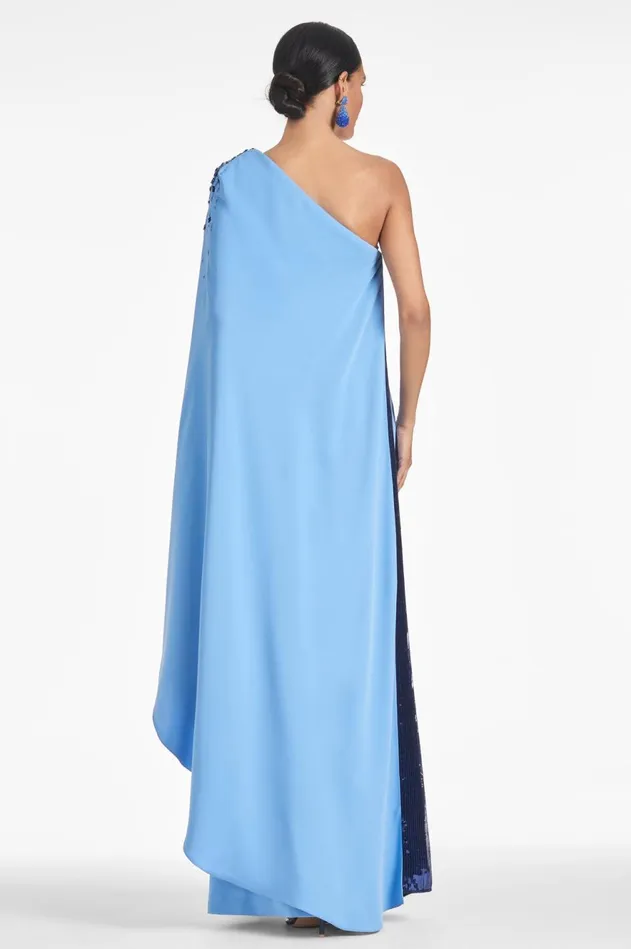 Leila Gown 8211 PeriwinkleSapphire Women Sachin and Babi Evening