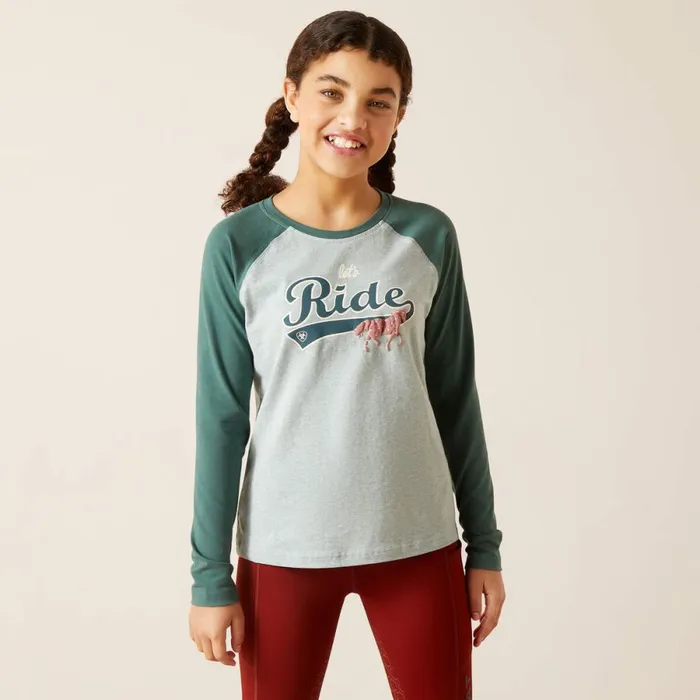 Let039s Ride TShirt Arctic Kids Ariat English Riding Clothing
