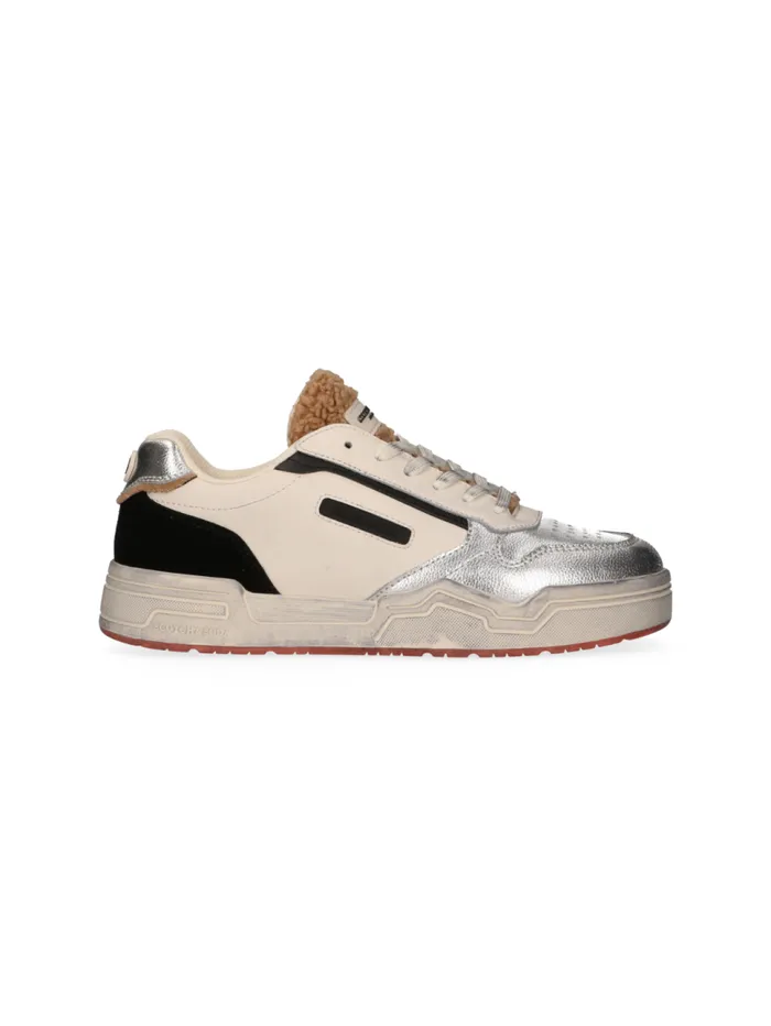 Lillie White Silver Women Scotch and Soda Sneakers
