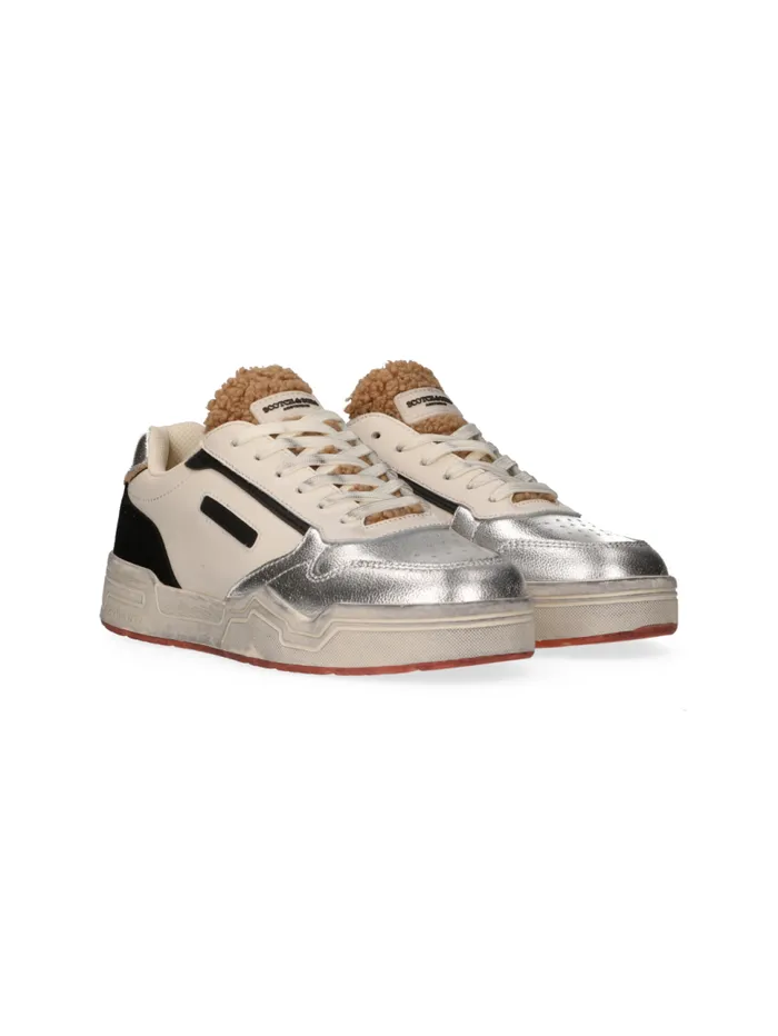 Lillie White Silver Women Scotch and Soda Sneakers