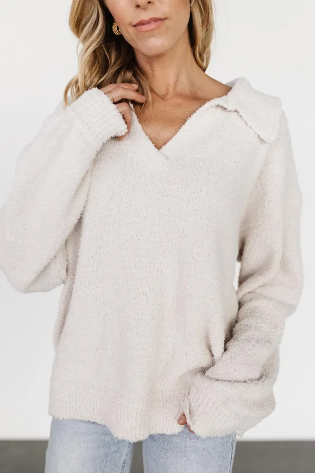 Lockwood Sweater Oatmeal Women Baltic Born Sweaters