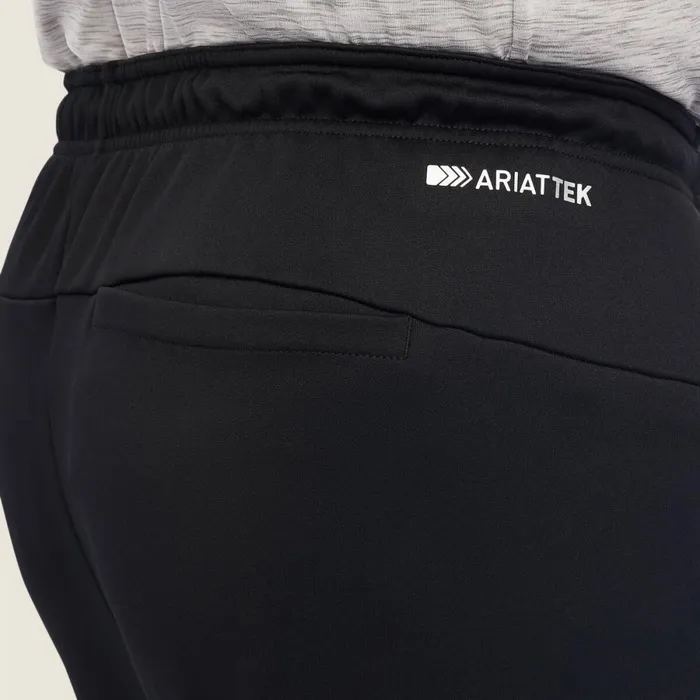 Logo Tek Fleece Jogger Sweatpants Black Men Ariat Pants and Shorts Logo Tek Fleece Jogger Sweatpants Black Men Ariat Pants and Shorts