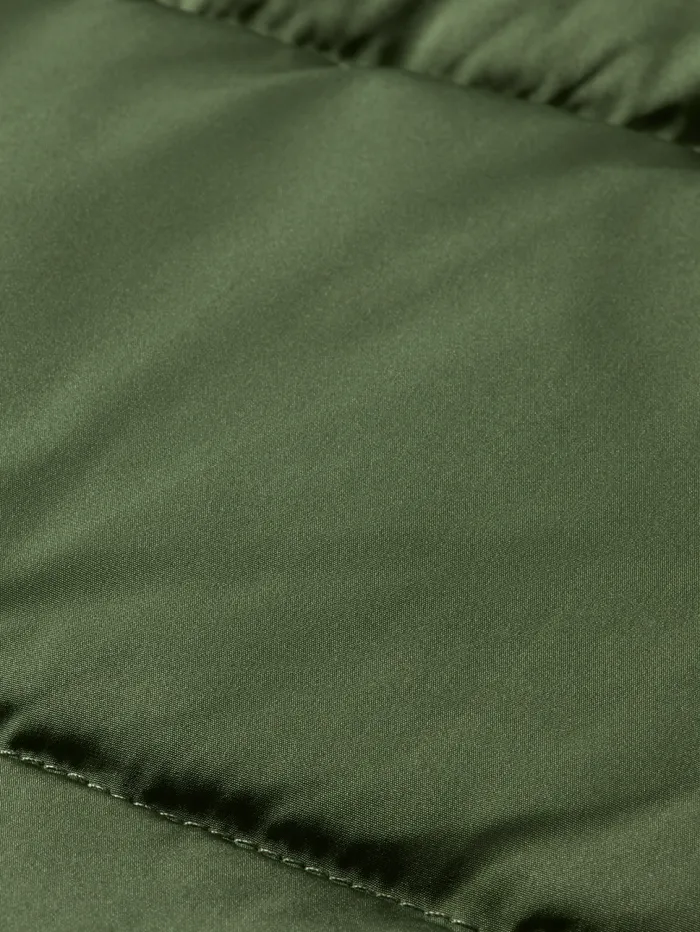 LONG PUFFER JACKET Pine Green Kids Scotch and Soda Jackets and Coats